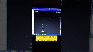 My First python game(pygame) #python #shorts #pygame #coding