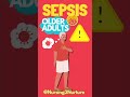 Sepsis in Older Adults #infection #infections #infectiousdiseases #sepsisawareness #geriatrics