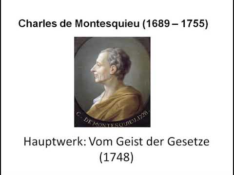 Grundlageseminar #1 Montesquieu - Gewaltenteilung (mit Daniel Steiner ...