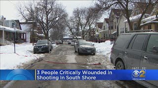 3 People Critically Wounded In South Shore Shooting