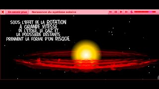 CDP : Savoir + : Naissance du système solaire