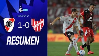 River 1 vs 0 Instituto  | #TorneoApertura2025 | Resumen | Fecha 2