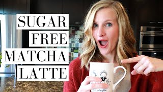 Healthy Matcha Latte Recipe (Low Carb, No Sugar Added, Keto Friendly)