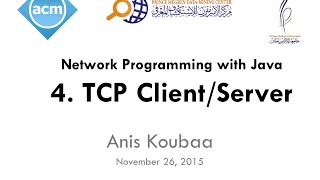 [Java Workshop Series] Java Network Programming : TCP Client/Server