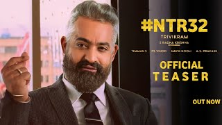 NTR 32 First Look Intro Teaser | NTR 32 Official Teaser | Trivikram, S Thaman,NTR , Kalyan Ram