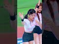 4k shin sehee cheerleader ‘pull up performance fancam suwon kt wiz 230418