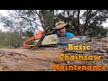 Basic Chainsaw Maintenance