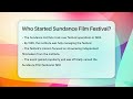 who started sundance film festival the documentary reel