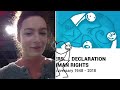 alicja przybysz poland reading article 1 of the universal declaration of human rights