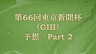 第66回東京新聞杯 （GIII）予想 Part2