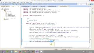 Selenium Tutorial #26 - Selenium WebDriver - Working with Drop Down List values - Part 2