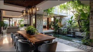 2025 Tropical Luxury Courtyard Focused Living Spaces that Inspire