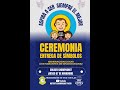 TRANSMISIÓN CEREMONIA DE ENTREGA DE SÍMBOLOS DE GENERACIÓN CXXXII A ESTUDIANTES DE GRADO DÉCIMO