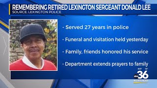 Lexington Police mourning the death of retired sergeant