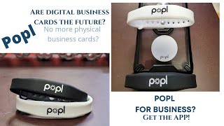 Popl- Unboxing and honest product review. Are business cards dead? Popl the future? #popl #business