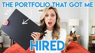 THE PORTFOLIO THAT GOT ME HIRED (FIRST ANIMATION JOB)!