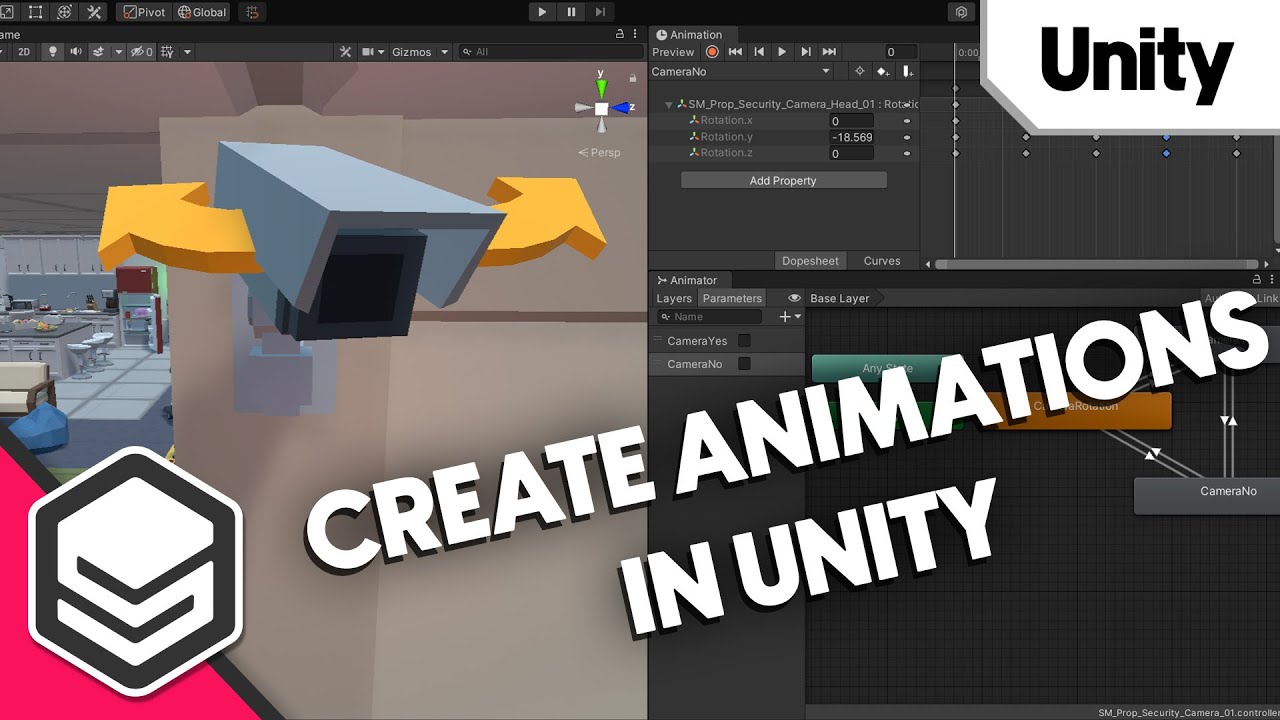 How To Create Animations In Unity (Tutorial) By #SyntyStudios - YouTube