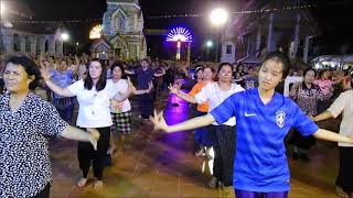 ชมการซ้อมรำบูชาพระธาตุประสิทธิ์อำเภอนาหว้าจังหวัดนครพนมก่อนวันรำเซิ้งเปิดงานนมัสการพระธาตุปี 2562  2