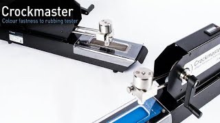 Crockmaster: Colour Fastness to Rubbing Tester, Fabric Rubbing Fastness [Fabric Testing]