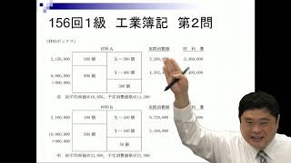 2020年11月実施 第156回日商簿記１級解答解説【工業簿記・原価計算】