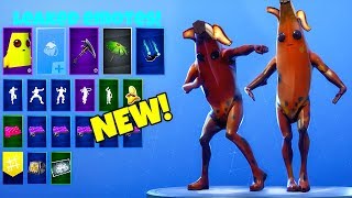 emotes with new rotten banana custom skin peely - fortnite banana skin