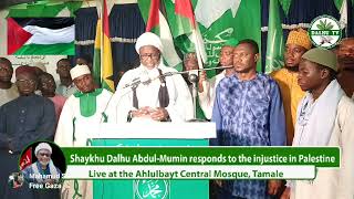 The Shia Muslim Community in Ghana solidarizes with the oppressed Palestinians.