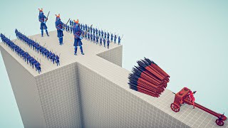 SAMURAI SQUAD vs EVERY GOD - Totally Accurate Battle Simulator TABS