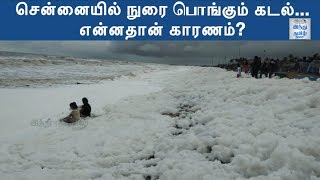 சென்னையில் நுரை பொங்கும் கடல் ... என்னதான் காரணம்? | இந்து தமிழ் திசை