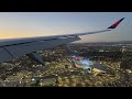 Delta Airlines Airbus A350-900 landing at Los Angeles (LAX)