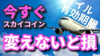 【ANAマイル】有効期限迫る！スカイコイン最大2.2倍キャンペーン