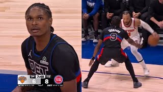 Ausar Thompson Really Put Jalen Brunson In HELL ๐