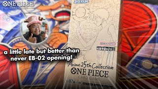 [EB-02] Anime 25th Collection Booster Box Opening!🔥