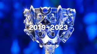 2019~2023 롤드컵 결승전 마지막 한타 / 넥서스 파괴 장면 모음