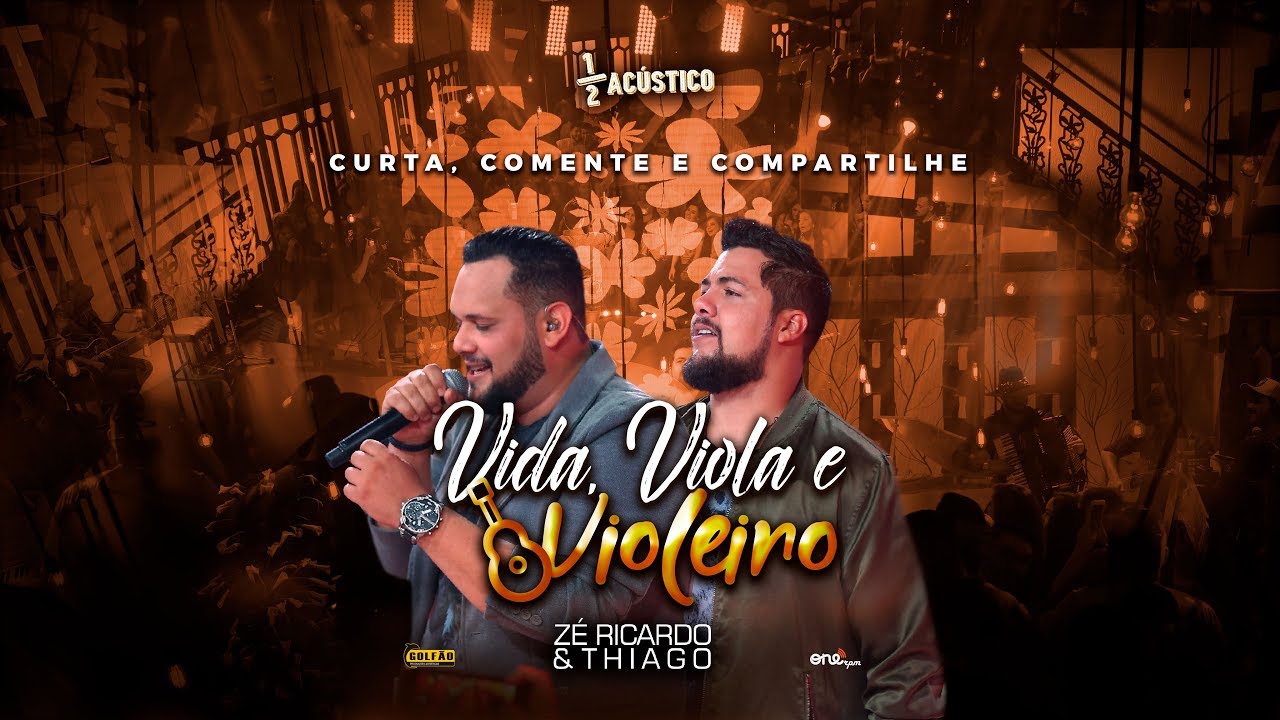 Zé Ricardo E Thiago Vida Viola E Violeiro I Dvd Meioacústico