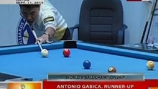 BT: Antonio Gabica, runner-up sa World 9-Ball Championship sa Qatar