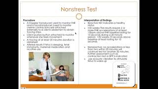 PN-Nursing 154-Determination of Fetal Well-Being