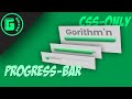 How To make 3D CSS only Progress Bar [ft. Pseudo Element]