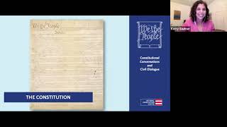 Constitution 101—Constitutional Interpretation, Constitutional Conversations, and Civil Dialogue