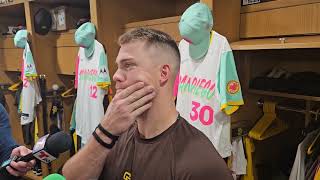 Gavin Sheets on the Padres surging offense, his comfort in LF and tough loss to Marlins