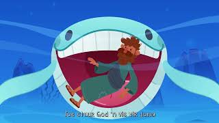 Kids Bible Songs | Animation and lyrics | Familie saamsing en Sondagskool | Afrikaans