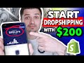I Started Dropshipping From Scratch With JUST $200! Beginner Strategy Revealed!