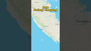 Rute Padang - Lampung Jalur Darat #shorts #padang #lampung #travel