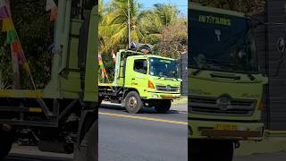 TRUK HINO TRONTON PANJANG LOS BAK TANPA MUATAN NGEBUT SANGAT CEPAT #shorts #trending #subscribe