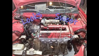 The motor is in