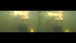 Thetis Lake swim in Side by side 3D