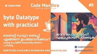 8- Byte Data Type in Java | Bits & Bytes Explained | Practical Demo | Malayalam Java Tutorial