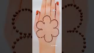 Easy And Simple Mehndi Design #mehndi