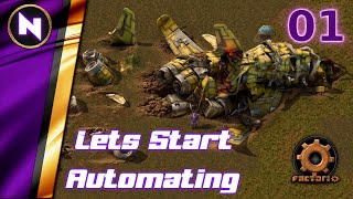 Factorio 1.0 #01 LETS START AUTOMATING | New Player Experience