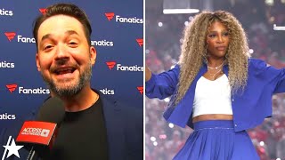 Alexis Ohanian REACTS to Serena Williams’ Kendrick Lamar Super Bowl Suprise Cameo!!!!