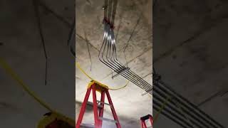 EMT CONDUIT BENDING. #oddlysatisfying #electricallife